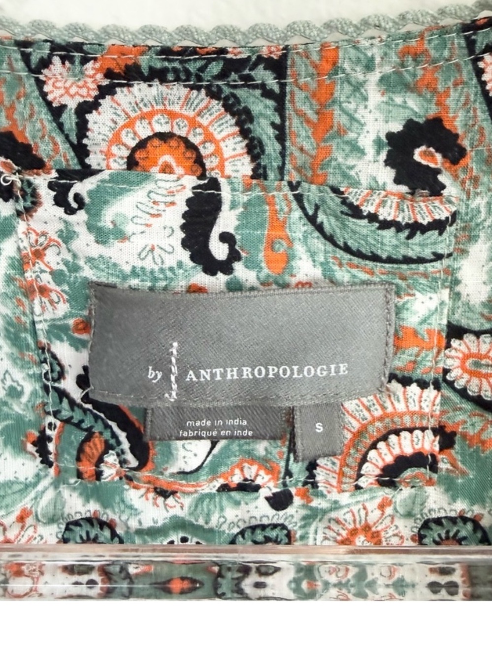 Anthropologie Astrid Floral
Boho Tunic Mini Dress
Patchwork Flutter Sleeve S - Picture 3 of 7